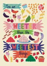 Pretty Just Because Card - Sweeter Than The Sweetest Things created by Isabel Canvas