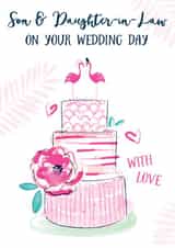 Classic Wedding Card - For Son & Daughter in Law created by Katie Phythian Design