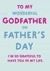 Heartfelt Father's Day Card - For Godfather created by Wink Design - Michelle Roberts