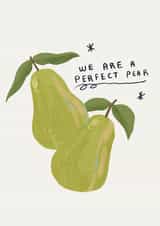 Cute Anniversary Card - Perfect Pear created by Holly Fearon