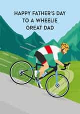 Cycling - Punny Father's Day Card created by Helen Richmond