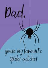 Cute card for Dad - Father's Day - Saved from the spiders created by The Paper Scientist