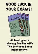 Funny Good Luck Card - Tortured Poets Department created by @MarcoLooks