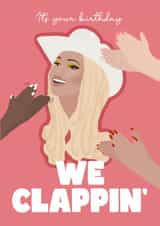 Cowboy Carter herself be snappin’, clappin’, drummin’ cos it’s your birthday! created by Greetings from Grieve