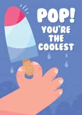 The Coolest Pop on Father's Day created by Liverpool Card Studio
