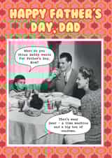 What Dad Wants For Father's Day created by Liverpool Card Studio