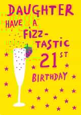 Classic Birthday Card - Daughter - 21st created by Earlybird