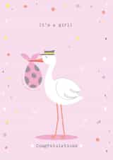 Cute New Baby Girl created by Kath Watmough Designs