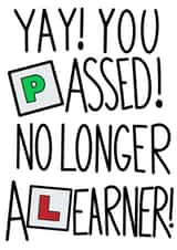 Funny Congratulations Card - Driving License - Passed Driving Test created by Esmé Hutchins