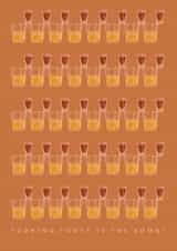 Classic 40th birthday card for the jagerbomb lover! created by @doublepea_designs