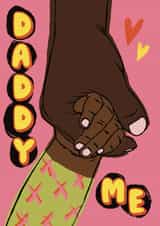 Cute Father’s Day Card - Daddy and Me - From Daughter created by Giddy Kipper