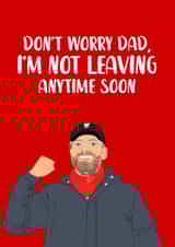 Funny Father's Day Card - Jurgen Klopp - Liverpool Football Club created by The Cake Thief