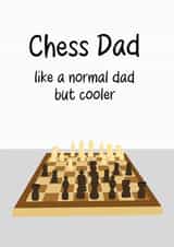 Birthday/Father's Day Card for a Chess loving Dad created by Victoria Grace Designs