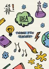 Thank you teacher! created by Jamie Lindsay