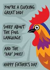Happy Father's Day Card - The King Of Dad Jokes created by Quinton cards