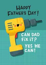 Cute DIY Card for Father’s Day - Dad Can Fix It created by Nicola Watson