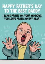 Funny Father's Day Card - From The Kids - Window Prints created by Woody's Design