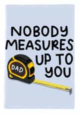 Funny Measuring Tape Father's Day Card For Handy Dad created by @TheCardEdit