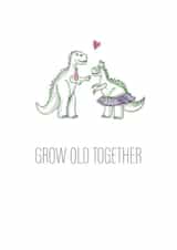 Share love with this cute Dinosaur card for your loved one created by Designs by Elena