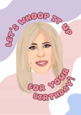 Funny Birthday Card - Real Housewives of Orange County - Let's whoop it up! created by The Housewives