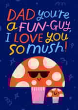 Mushroom Pun Father's Day Card created by Nikki Miles