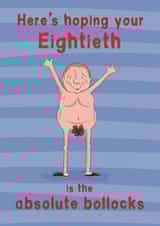 Funny 18th Birthday Card - For Him - Absolute Bollocks created by Running with Scissors