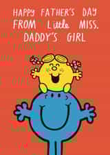 Cute Father's Day Card - Mr.Men - From Little Miss Daddy's Girl created by Mr. Men