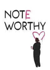 Note Worthy - cute self-worth card - mindset. created by Liberty Feist Studio