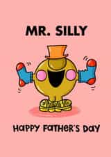 Cute Father's Day Card - Mr. Silly - Mr Men created by Mr. Men