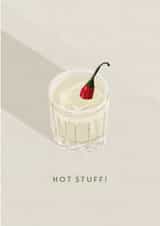 Pretty Birthday Card - Spicy Marg - Hot Stuff created by @doublepea_designs