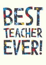 Classic Thank You Card - For Teacher - For Him created by The Boy and the Bear