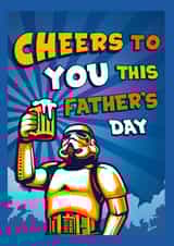 Classic Father's Day Card - Stormtrooper - Star Wars created by Cardology