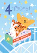 Cute Birthday Card - 4th - For Him and For Her created by Ricicle Cards