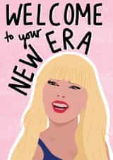Funny Birthday Card - For Her - New Era - Taylor Swift created by Sweetlove Press