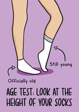 Funny Birthday Card - Age Test Card - Millennial Vs Gen Z Card created by TeePee Creations