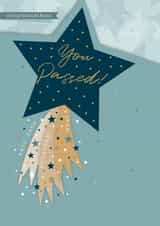 Congratulations - you passed - graphic card created by IC&G