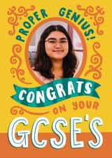 Personalised Exams Photo Card created by Josie Gledhill - Classic Exams Photo Card - GCSE's - Proper Genius