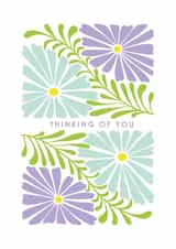 Thinking Of You Card - Modern Gerberas created by Happy Street