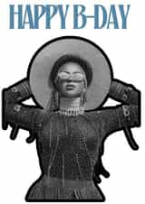 Happy B-Day created by Julia Cafferkey