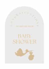 Baby shower - baby boy - new baby - baby girl - neutral baby shower - baby boy created by Paper Party Cards