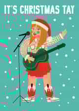 Cute Christmas Card - Christmas Tay Pun - Taylor Swift created by AbiGoLucky