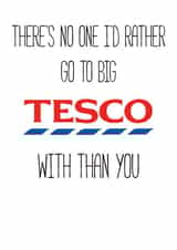 Funny Anniversary Card - Big Tesco created by Stars + Hearts Designs