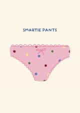 Funny Congratulations Card - Smartie Pants created by Ella Goddard