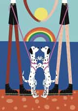 Cute Pride Card - Dotty About You created by Ashton Attzs