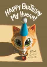 Cute Cat Brithday Card created by Gabriel Garcia
