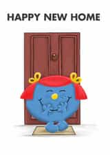Cute New Home Card - Little Miss Giggles - Mr. Men created by Mr. Men