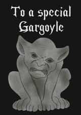 Old age gargoyle gothic dark joke funny offensive created by Waffleteeth