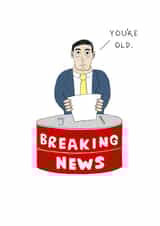 Funny birthday card created by AJS STUDIOS