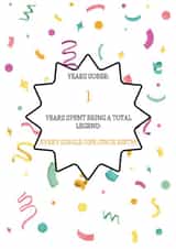 Sober Anniversary! Soberversary card. created by Mind Over Letter