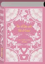 Beautiful card for a newborn baby girl created by Art by Reebee